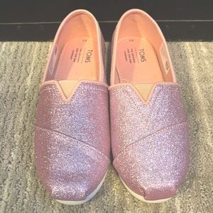 NWOT Youth Alpargata Glitter